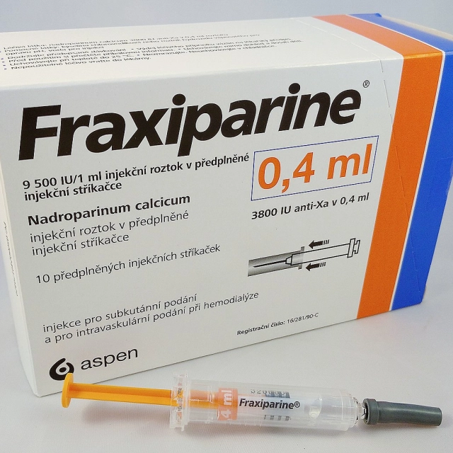 Fraxiparine a alkohol